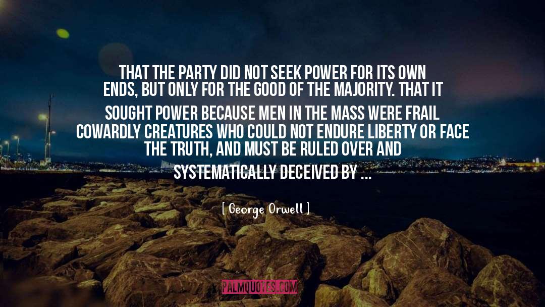 Deceived quotes by George Orwell