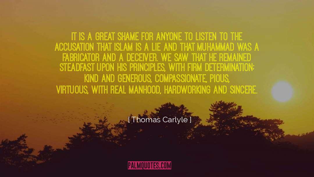 Deceiver quotes by Thomas Carlyle