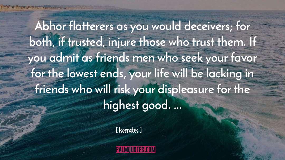 Deceivers quotes by Isocrates