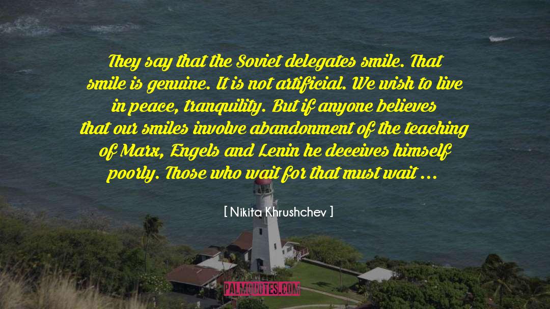 Deceiving Others quotes by Nikita Khrushchev