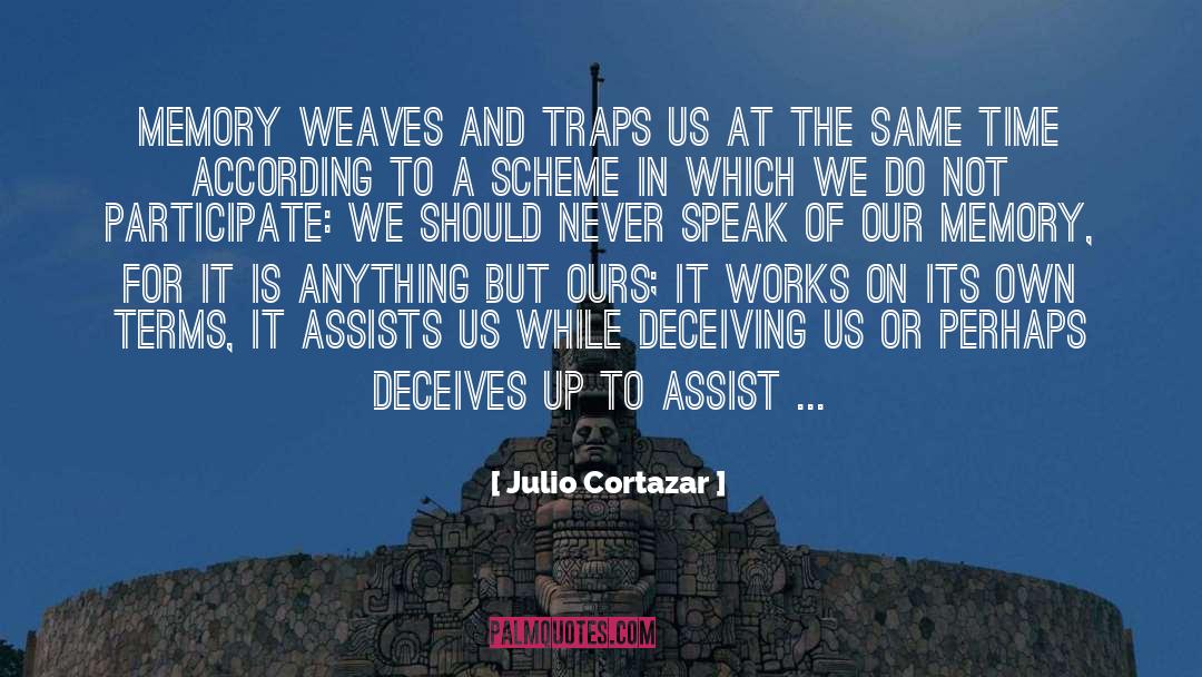 Deceiving quotes by Julio Cortazar