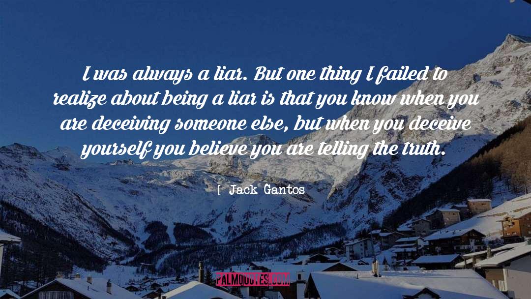 Deceiving quotes by Jack Gantos