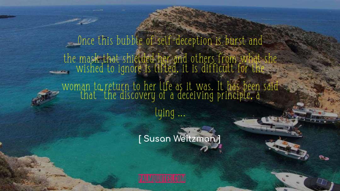 Deceiving Yourself quotes by Susan Weitzman