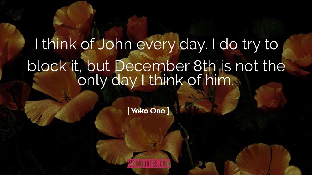 December quotes by Yoko Ono