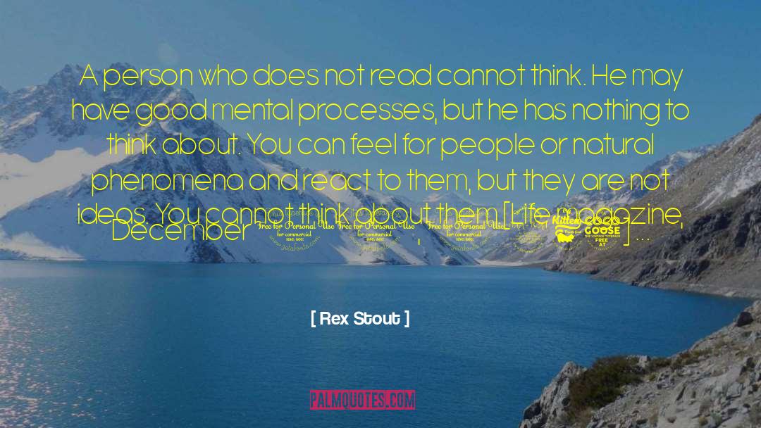 December quotes by Rex Stout