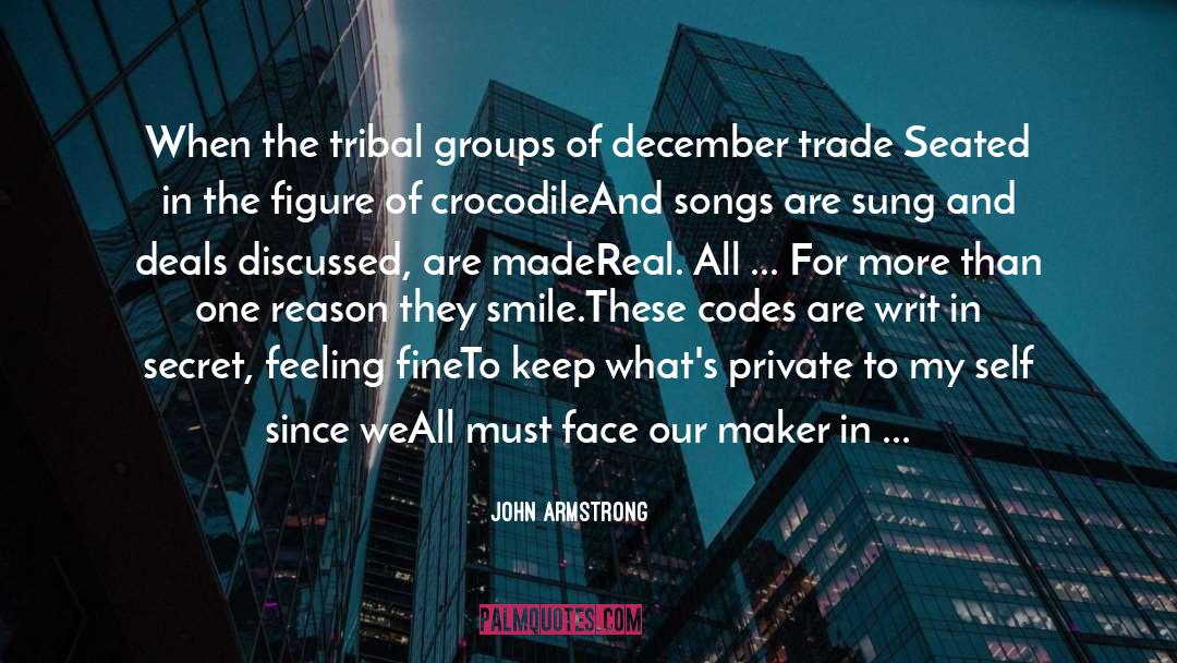 December quotes by John Armstrong