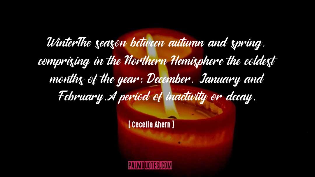December quotes by Cecelia Ahern