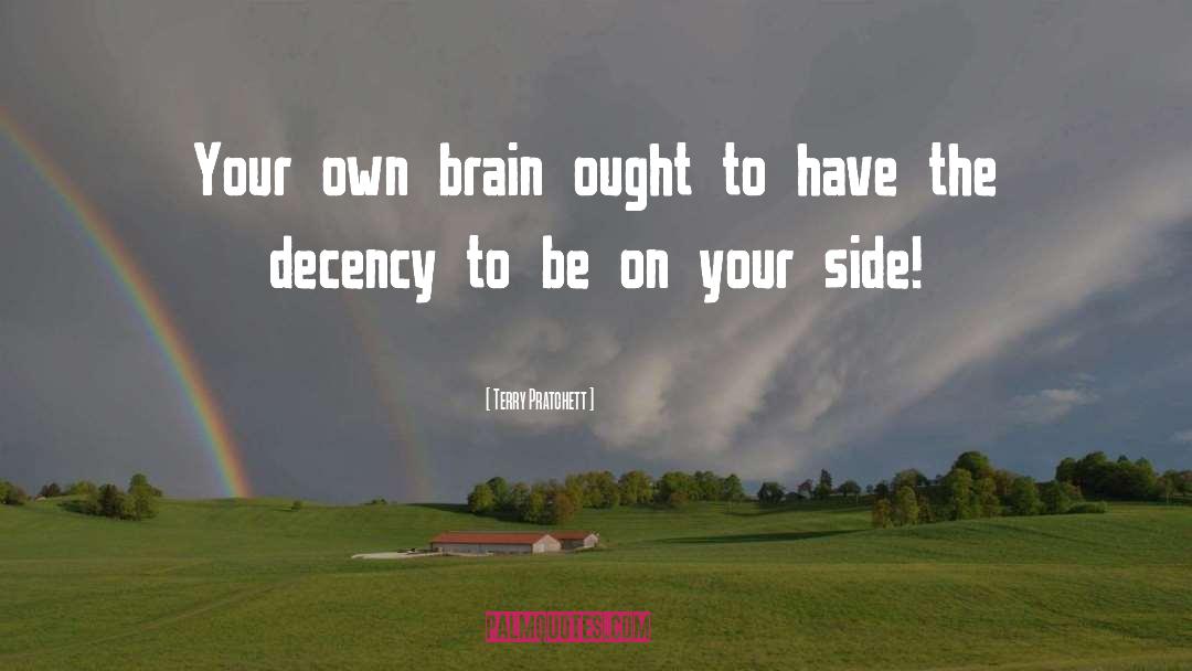 Decency quotes by Terry Pratchett