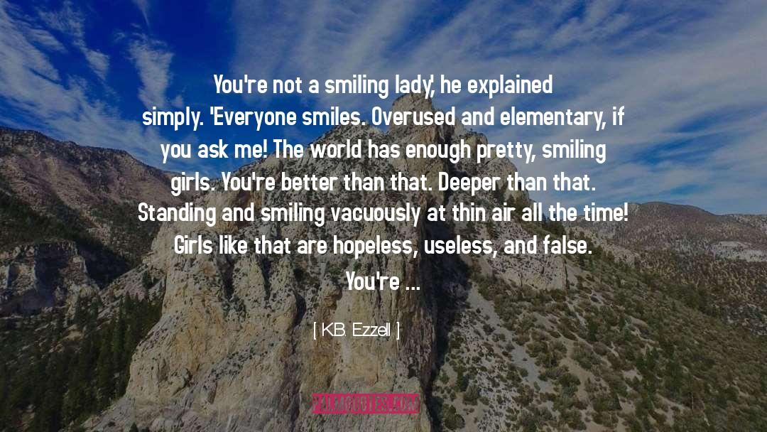Decent Man quotes by K.B. Ezzell