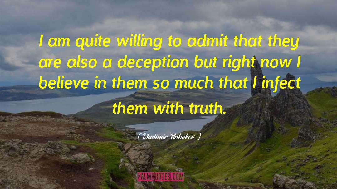 Deception In Much Ado About Nothing quotes by Vladimir Nabokov
