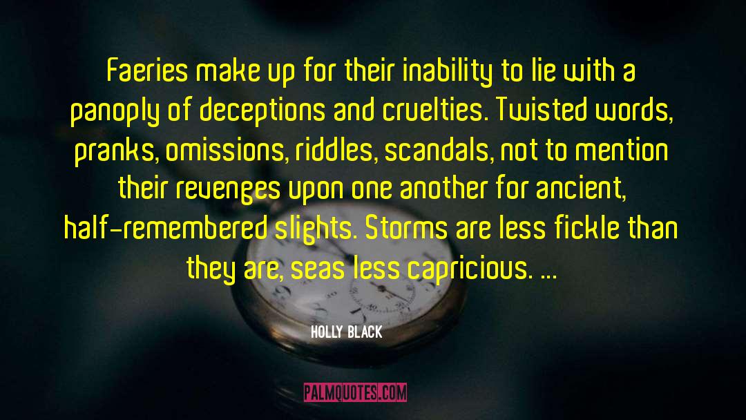 Deceptions quotes by Holly Black