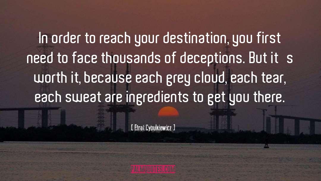 Deceptions quotes by Efrat Cybulkiewicz