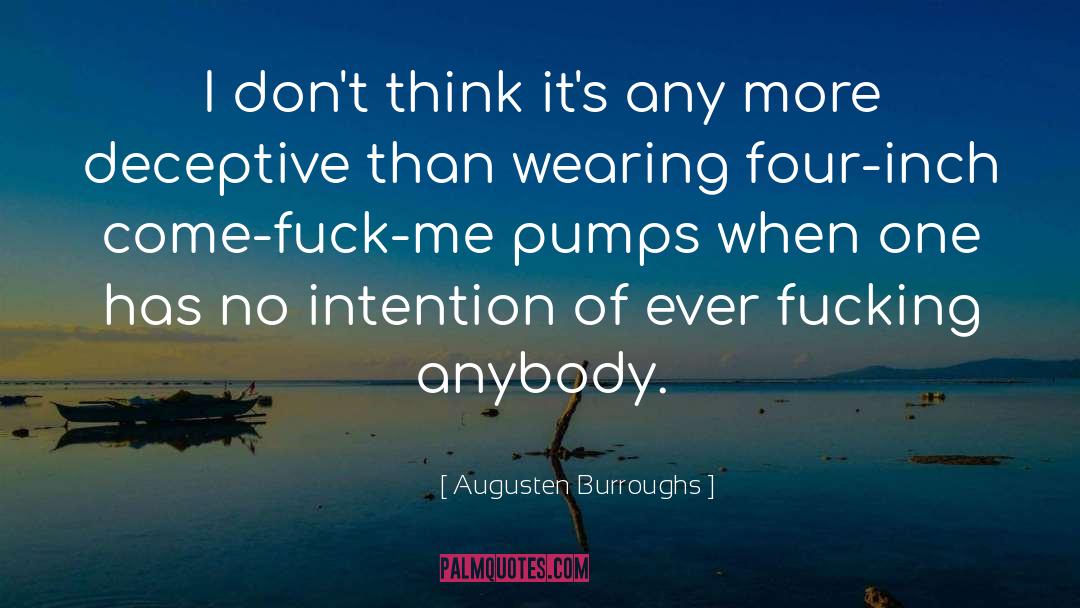 Deceptive quotes by Augusten Burroughs