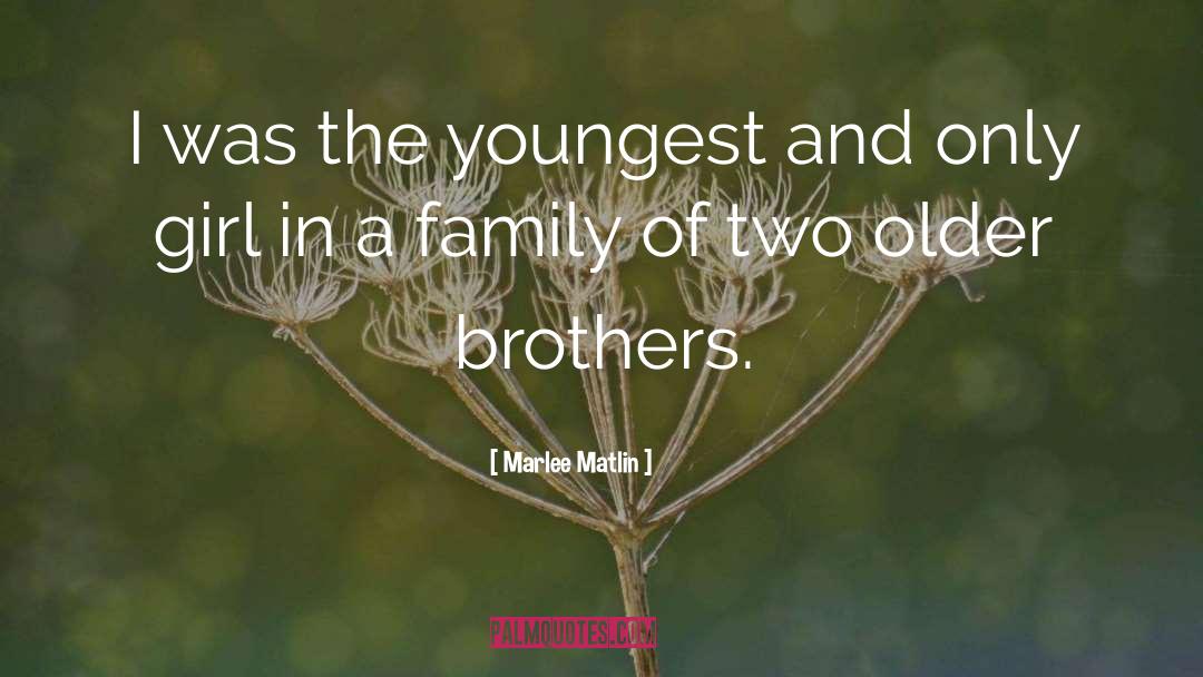 Dechristopher Brothers quotes by Marlee Matlin