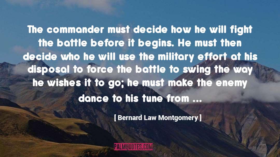 Decide Correctly quotes by Bernard Law Montgomery