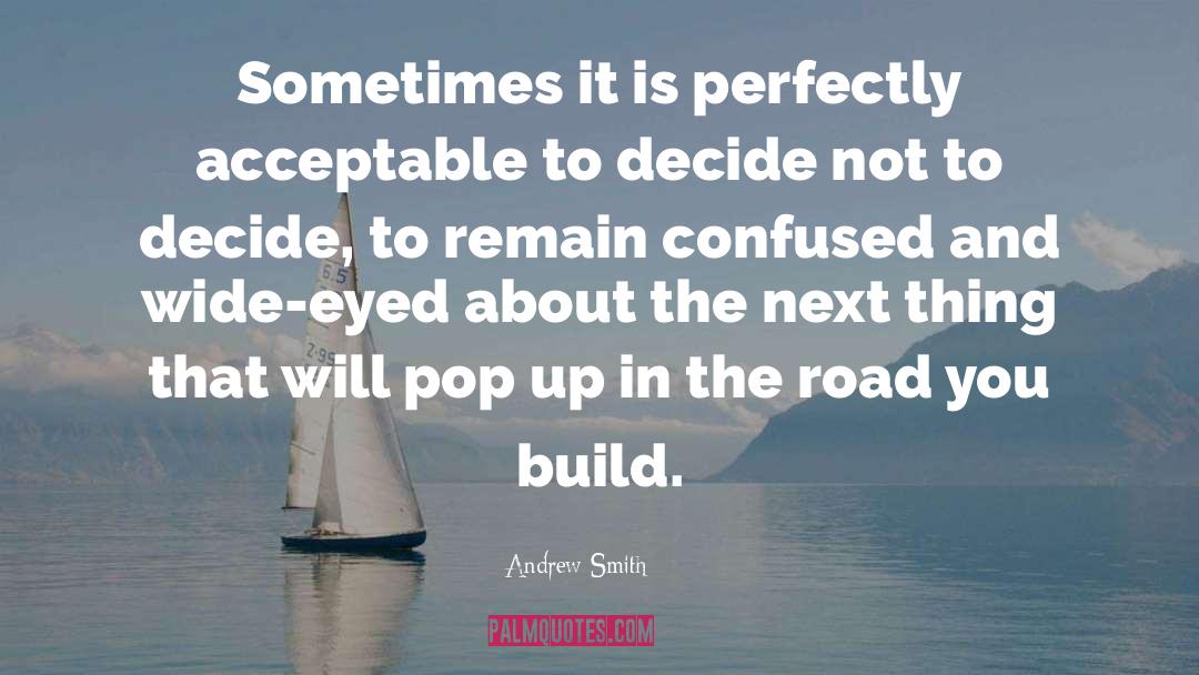 Decide Correctly quotes by Andrew Smith