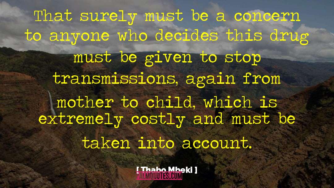 Decides quotes by Thabo Mbeki