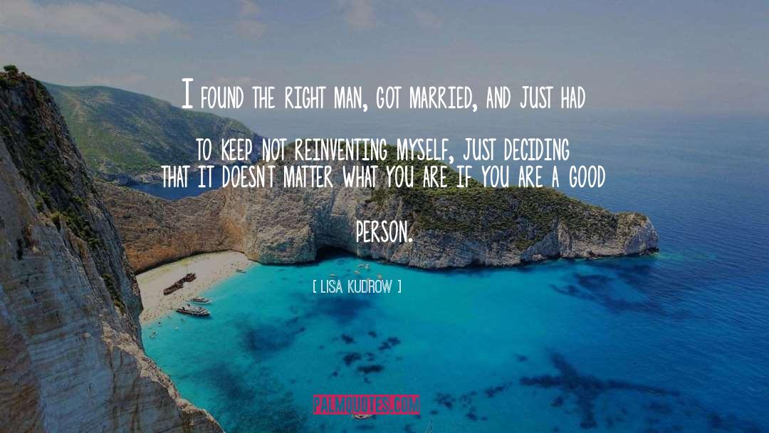 Deciding quotes by Lisa Kudrow