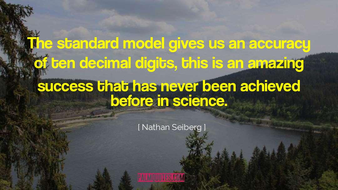Decimal quotes by Nathan Seiberg