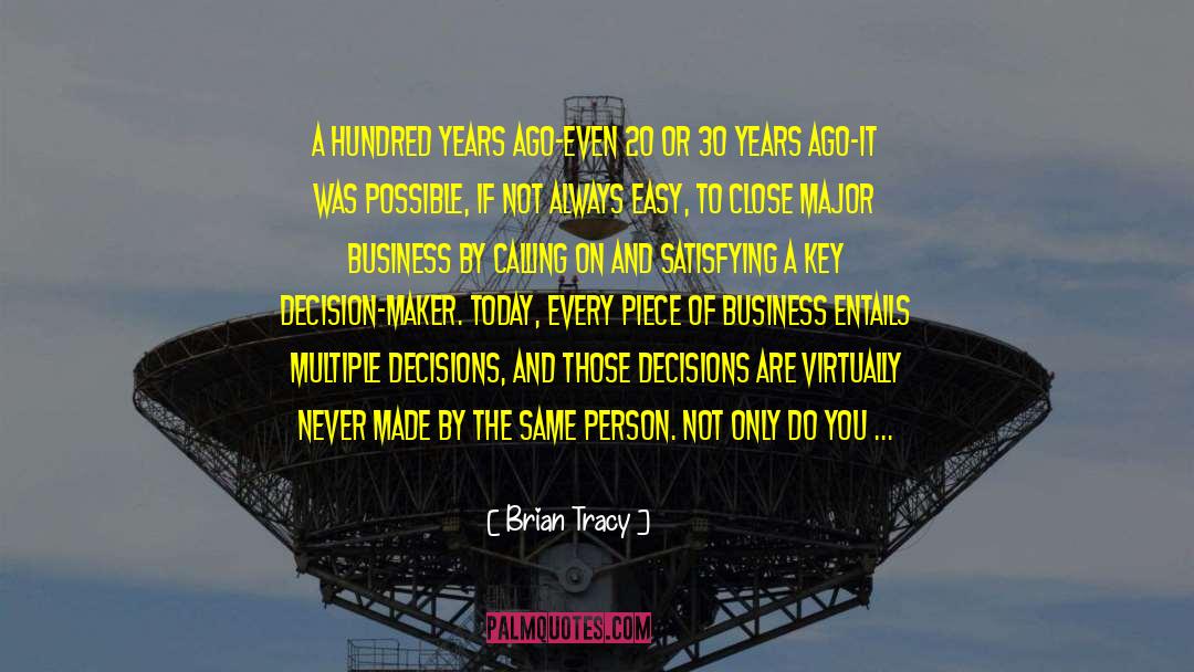 Decision Makers quotes by Brian Tracy