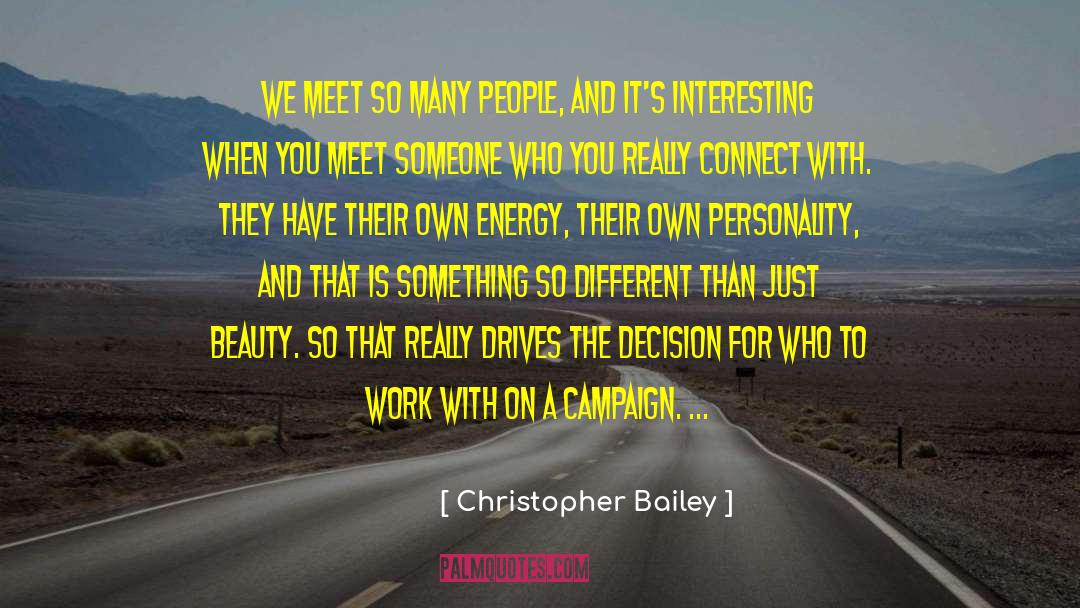 Decision Makingsion quotes by Christopher Bailey