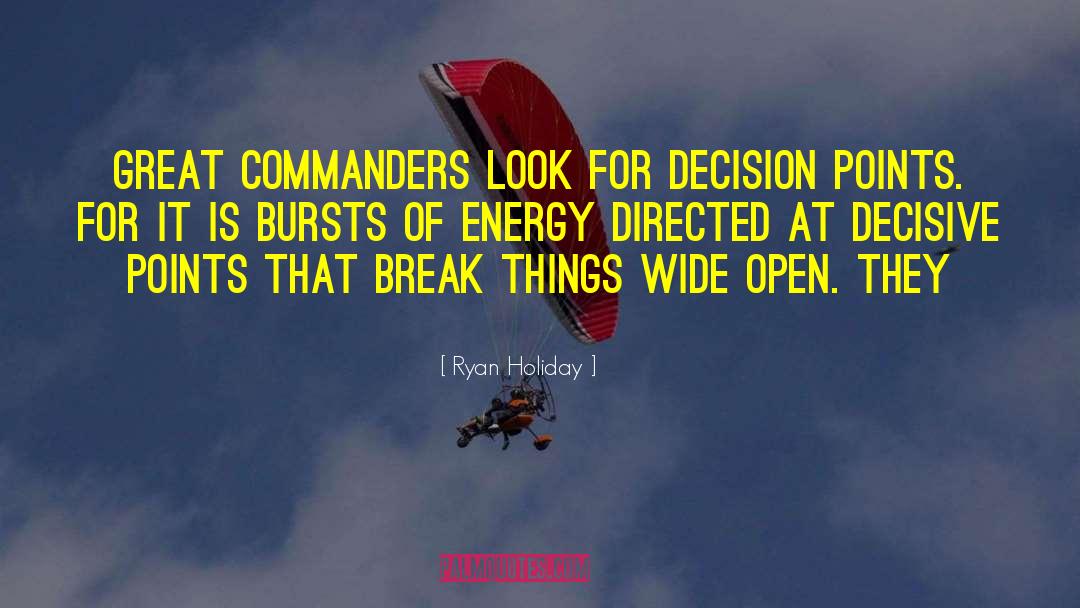 Decision Points quotes by Ryan Holiday