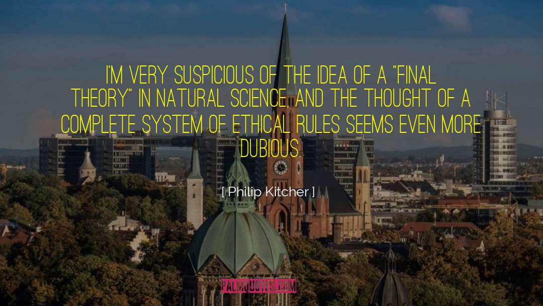 Decision Theory quotes by Philip Kitcher