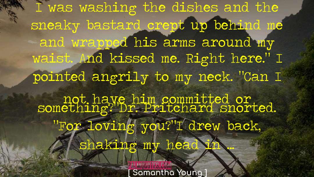 Decky Pritchard quotes by Samantha Young
