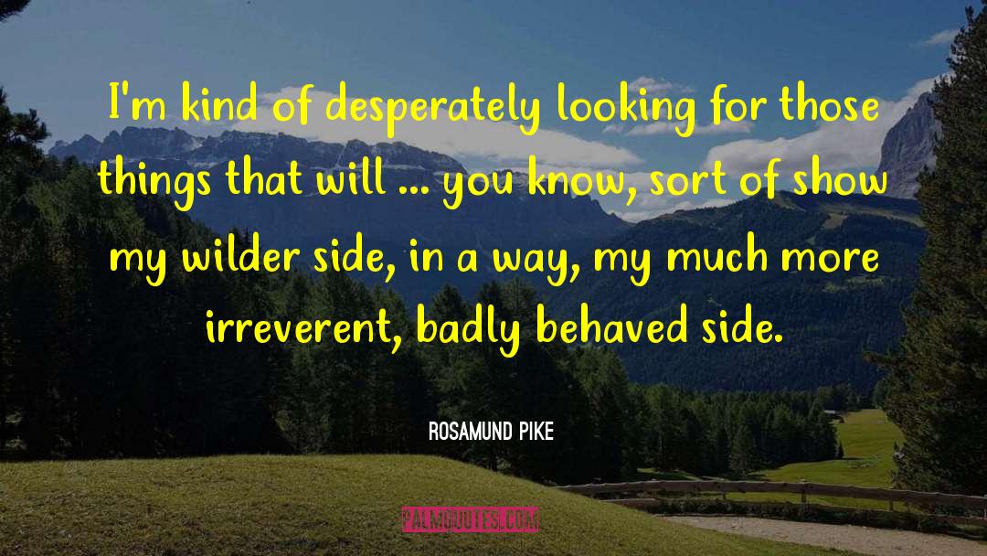 Declan Wilder quotes by Rosamund Pike