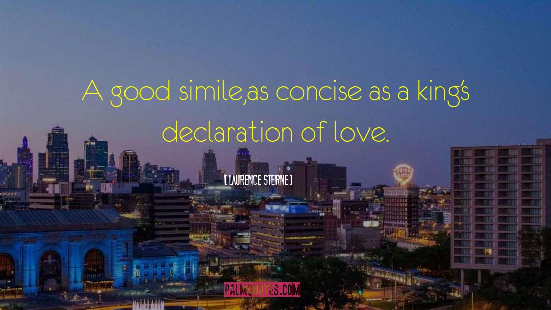 Declaration Of Love quotes by Laurence Sterne