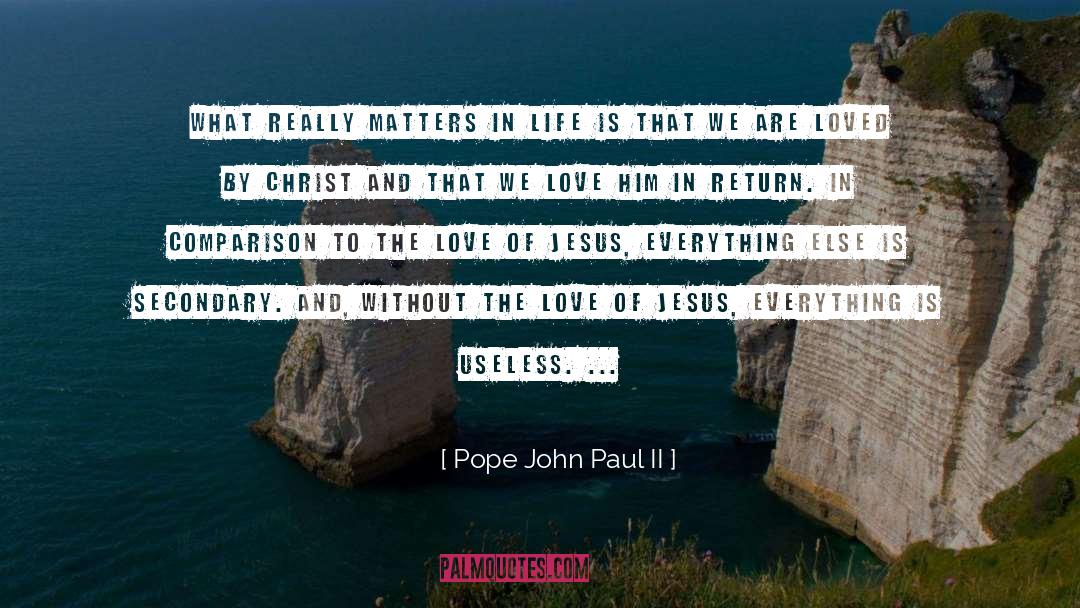 Declaration Of Love quotes by Pope John Paul II