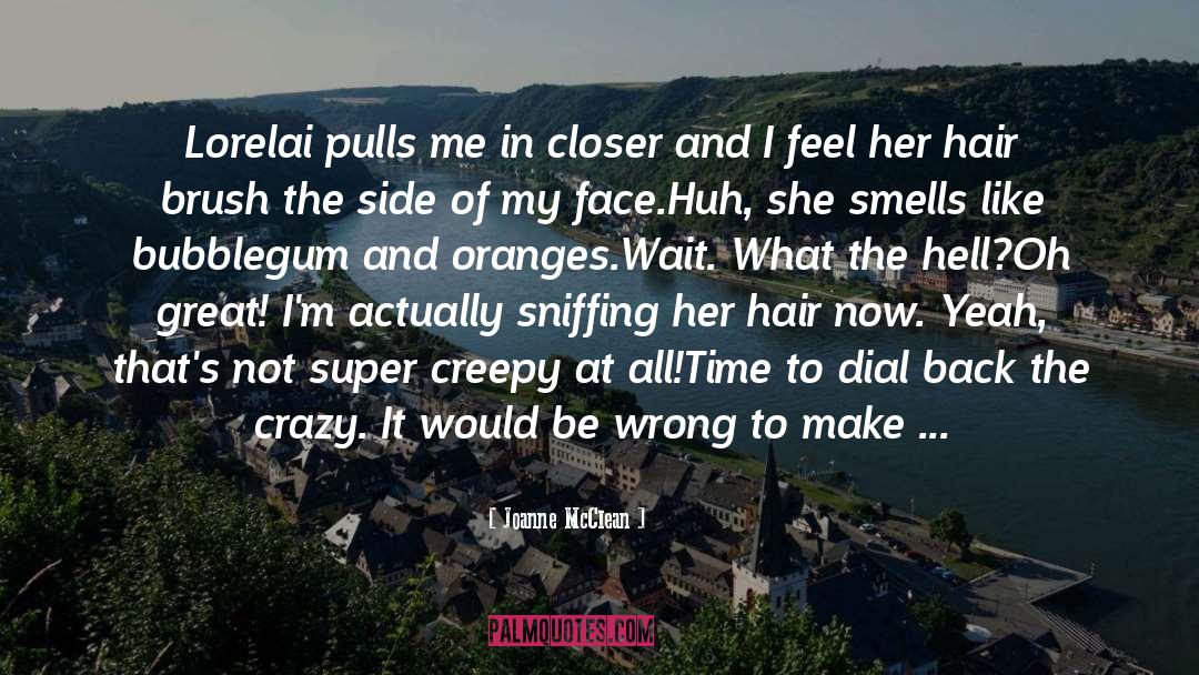 Declares quotes by Joanne McClean