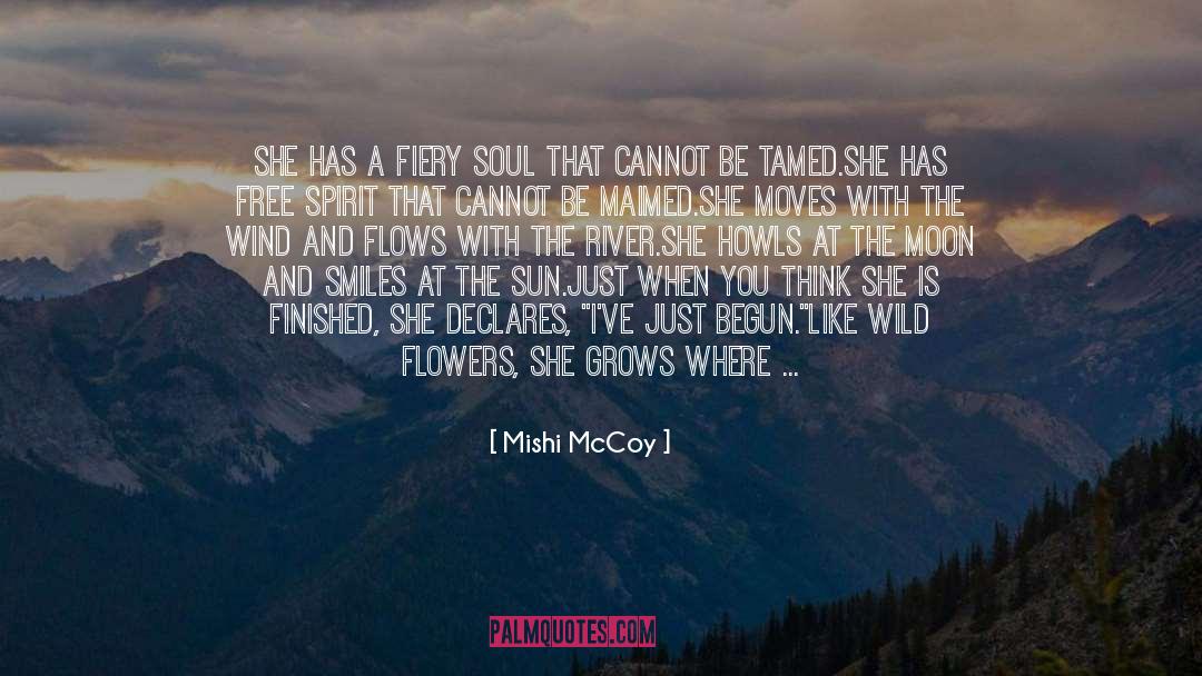 Declares quotes by Mishi McCoy