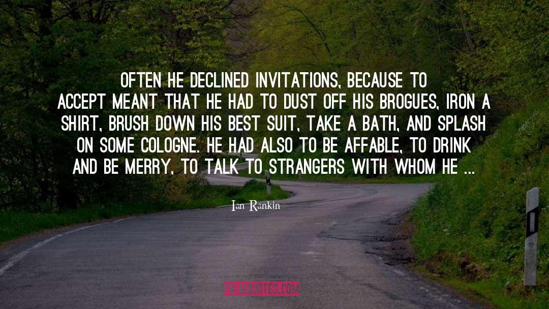 Declined quotes by Ian Rankin