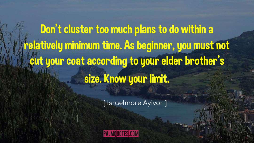Declutter quotes by Israelmore Ayivor