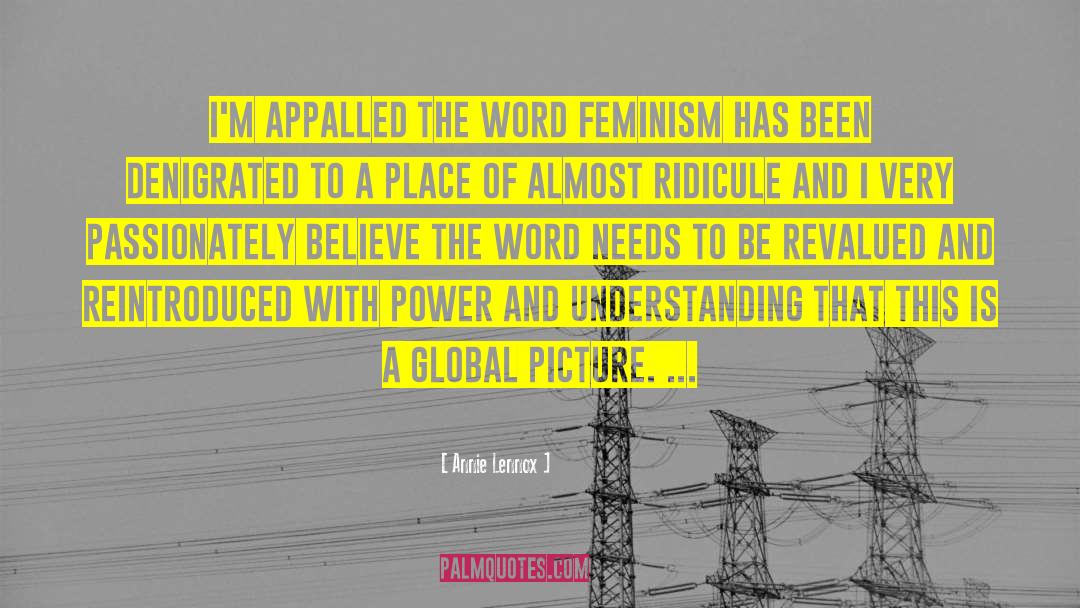 Decolonial Feminism quotes by Annie Lennox