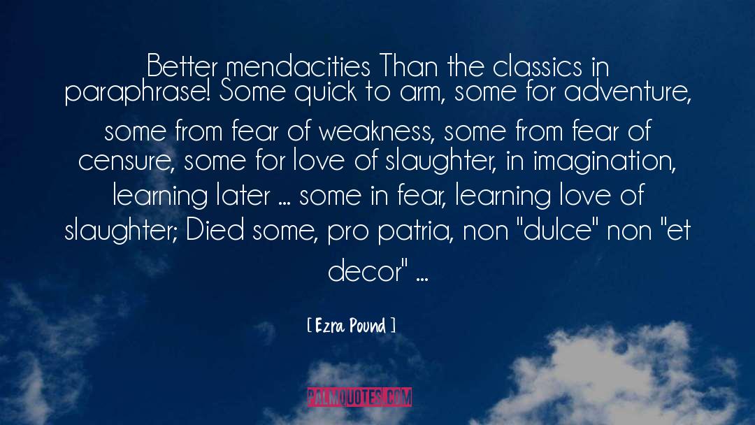 Decor quotes by Ezra Pound