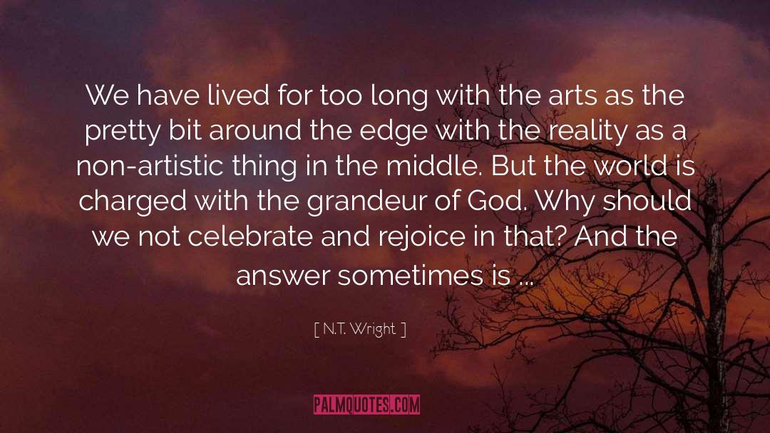 Decorate quotes by N.T. Wright