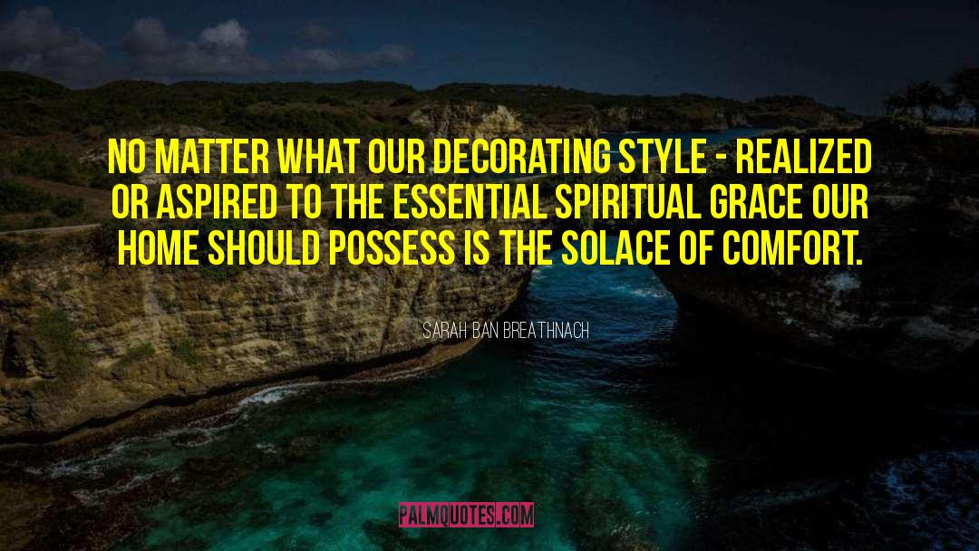 Decorating quotes by Sarah Ban Breathnach