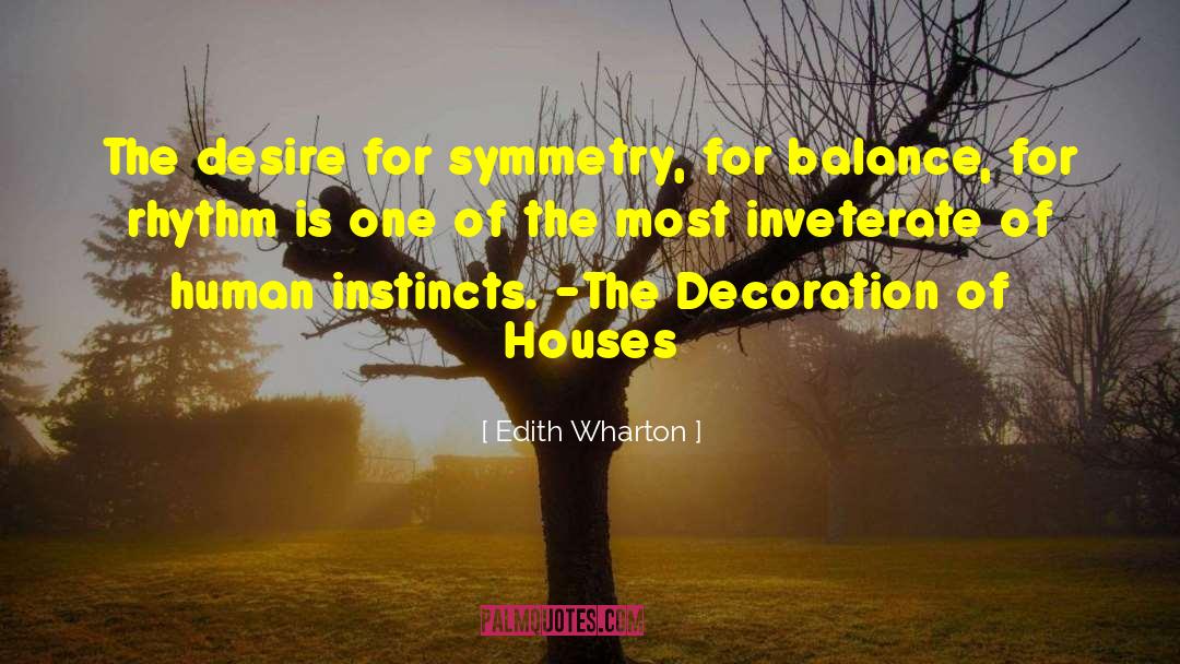 Decoration quotes by Edith Wharton