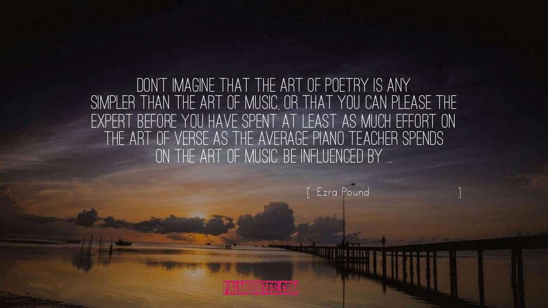 Decorative quotes by Ezra Pound