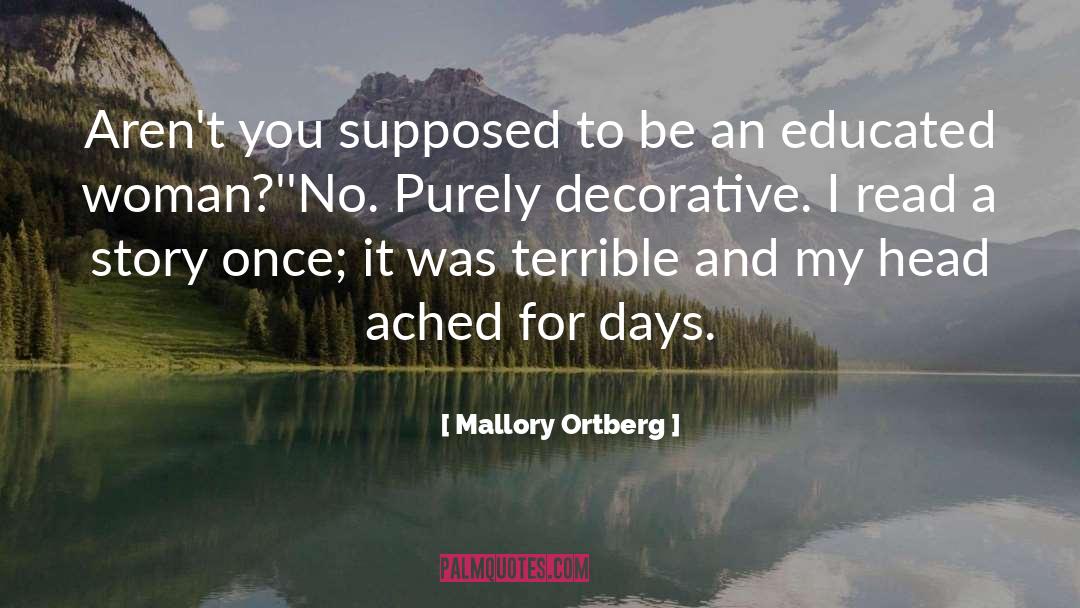 Decorative quotes by Mallory Ortberg