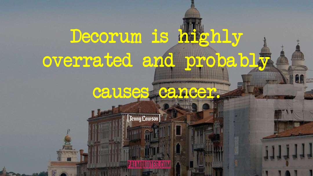 Decorum quotes by Jenny Lawson