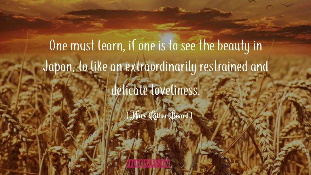 Decrosta Beauty quotes by Mary Ritter Beard