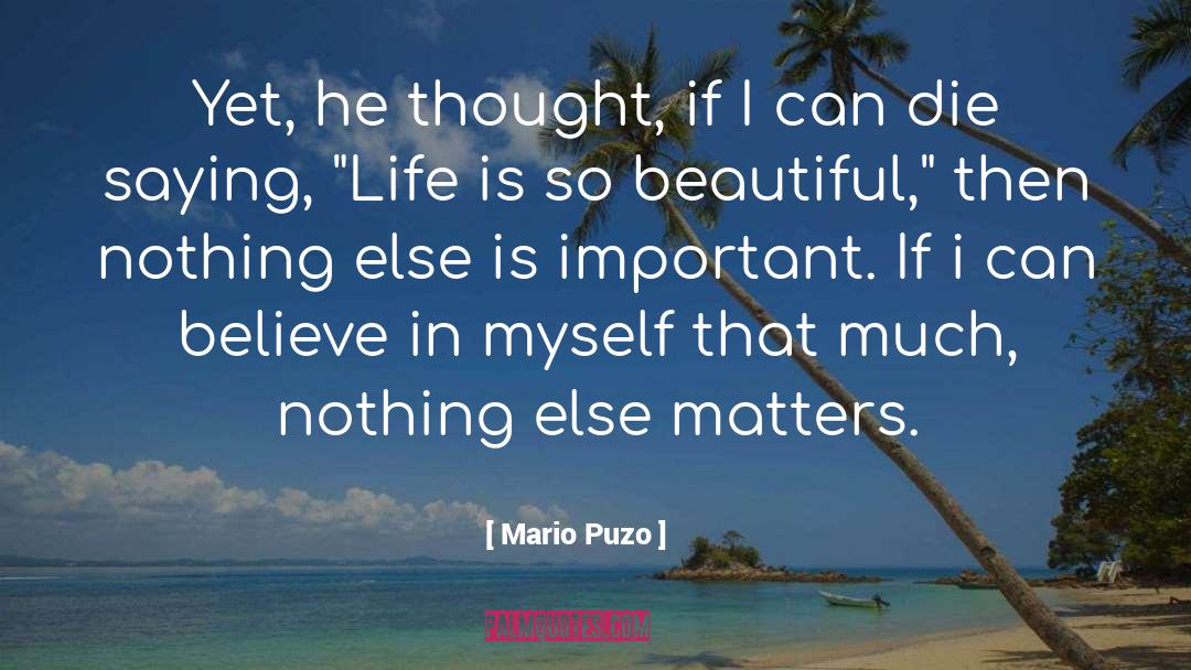 Decrosta Beauty quotes by Mario Puzo