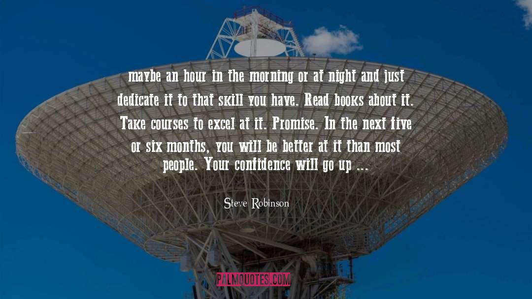 Dedicate quotes by Steve Robinson