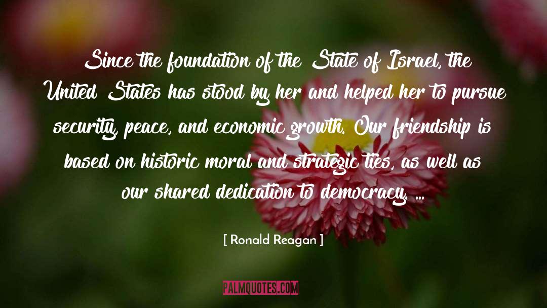 Dedication quotes by Ronald Reagan