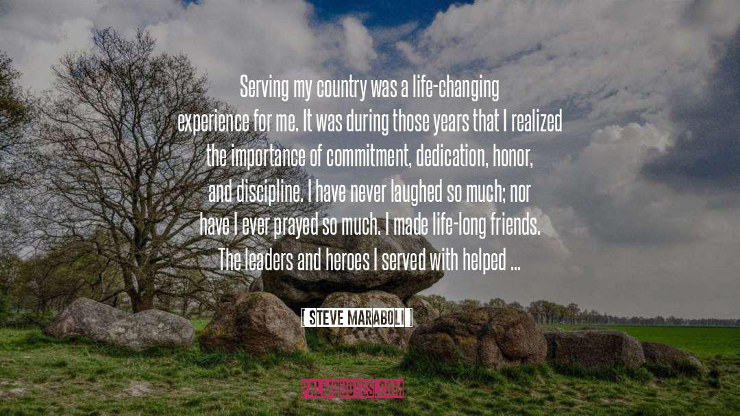 Dedication quotes by Steve Maraboli