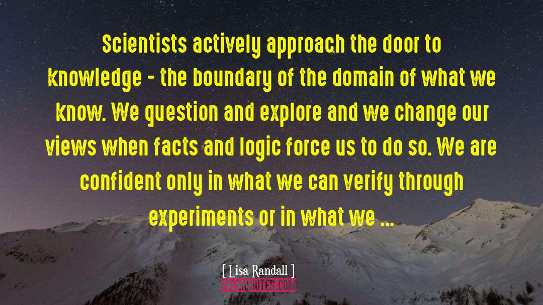 Deduce quotes by Lisa Randall