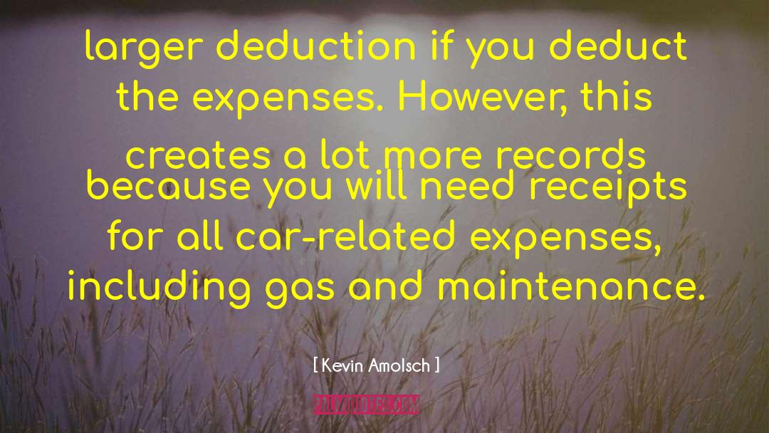 Deduction quotes by Kevin Amolsch